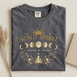 Dream in Phases Moon Phase Tee T-Shirt — Sunlit Dreemz Celestial Shirt