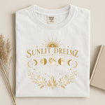 Dream in Phases Moon Phase Tee T-Shirt — Sunlit Dreemz Celestial Shirt