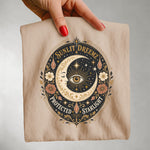 Protected By Starlight Tee — Mystic Moon Eye Celestial Shirt