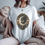 Protected By Starlight Tee — Mystic Moon Eye Celestial Shirt