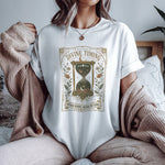 Divine Timing Hourglass Tee — Nothing Blooms Before Its Time Spiritual Shirt
