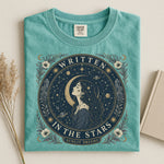 Written in the Stars Tee — Celestial Astrology Goddess Shirt