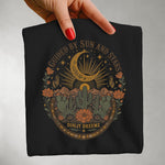 Guided by Sun and Stars Tee — Desert Cactus Celestial Western Shirt