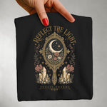 Reflect the Light Tee — Moon Mirror Crystal Celestial Shirt