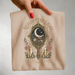 Reflect the Light Tee — Moon Mirror Crystal Celestial Shirt