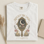 Reflect the Light Tee — Moon Mirror Crystal Celestial Shirt