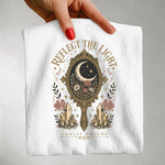 Reflect the Light Tee — Moon Mirror Crystal Celestial Shirt