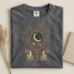 Reflect the Light Tee — Moon Mirror Crystal Celestial Shirt