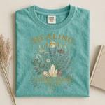 Healing Looks Good on You Tee — Spiritual Botanical Self Care Shirt
