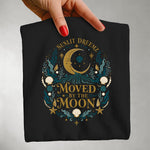 Moved By The Moon T-Shirt — Coastal Celestial Moon Tee