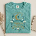 Moved By The Moon T-Shirt — Coastal Celestial Moon Tee