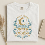 Moved By The Moon T-Shirt — Coastal Celestial Moon Tee