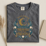 Moved By The Moon T-Shirt — Coastal Celestial Moon Tee