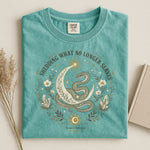 Shedding What No Longer Serves — Serpent Moon Botanical Graphic Tee