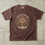 Follow Your Inner North - Guided by Light Celestial Compass T-Shirt