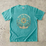 Follow Your Inner North - Guided by Light Celestial Compass T-Shirt