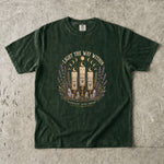 Light the Way Within Tee - Candle Moon Crystal Spiritual Graphic T-Shirt