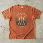 Light the Way Within Tee - Candle Moon Crystal Spiritual Graphic T-Shirt