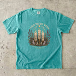 Light the Way Within Tee - Candle Moon Crystal Spiritual Graphic T-Shirt