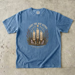 Light the Way Within Tee - Candle Moon Crystal Spiritual Graphic T-Shirt