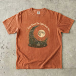 Grow Where the Light Finds You Tee - Moon Wildflower Celestial Graphic T-Shirt