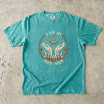 I Am My Own Sign Tee - Divine Feminine Moon & Crystal Graphic T-Shirt