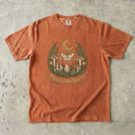 Magic Grows Quietly Tee - Forest Moth Mushroom Celestial Graphic T-Shirt