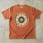 Live by the Moon, Bloom by the Sun Tee - Moon Phase Spiritual Graphic T-Shirt