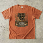 A Little House Full of Light Tee - Cottage Moon Window Botanical Graphic T-Shirt