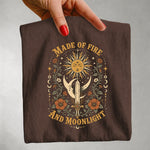 Made of Fire and Moonlight - Sun & Moon Crystal T-Shirt