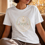 Bloom in Your Own Timing - Moon Phase Botanical Spiritual T-Shirt