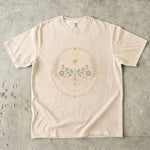 Bloom in Your Own Timing - Moon Phase Botanical Spiritual T-Shirt