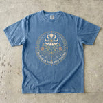 Bloom in Your Own Timing - Moon Phase Botanical Spiritual T-Shirt