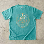 Bloom in Your Own Timing - Moon Phase Botanical Spiritual T-Shirt