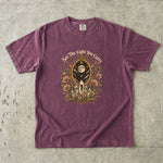 See the Light You Carry - Moon Mirror Crystal Floral T-Shirt