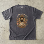 See the Light You Carry - Moon Mirror Crystal Floral T-Shirt