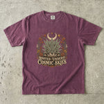 Rooted Under Cosmic Skies - Desert Agave Celestial T-Shirt