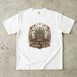 Rooted Under Cosmic Skies - Desert Agave Celestial T-Shirt