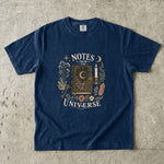 Notes From the Universe - Moon Journal Crystal Spiritual T-Shirt