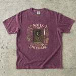 Notes From the Universe - Moon Journal Crystal Spiritual T-Shirt
