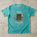 Notes From the Universe - Moon Journal Crystal Spiritual T-Shirt