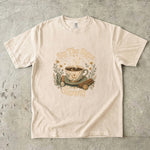 Sip the Signs Slowly - Celestial Tea & Coffee Ritual T-Shirt