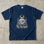 The Tide Knows - Coastal Moon Shell Crystal T-Shirt