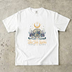 The Tide Knows - Coastal Moon Shell Crystal T-Shirt