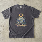 The Tide Knows - Coastal Moon Shell Crystal T-Shirt