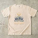 The Tide Knows - Coastal Moon Shell Crystal T-Shirt