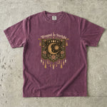 Wrapped in Starlight - Celestial Moon Tapestry T-Shirt