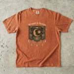 Wrapped in Starlight - Celestial Moon Tapestry T-Shirt