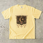 Wrapped in Starlight - Celestial Moon Tapestry T-Shirt
