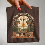 Make a Ritual of Morning - Sunroom Crystal Plant T-Shirt
